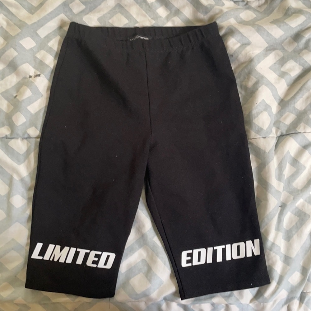 limited edition biker shorts